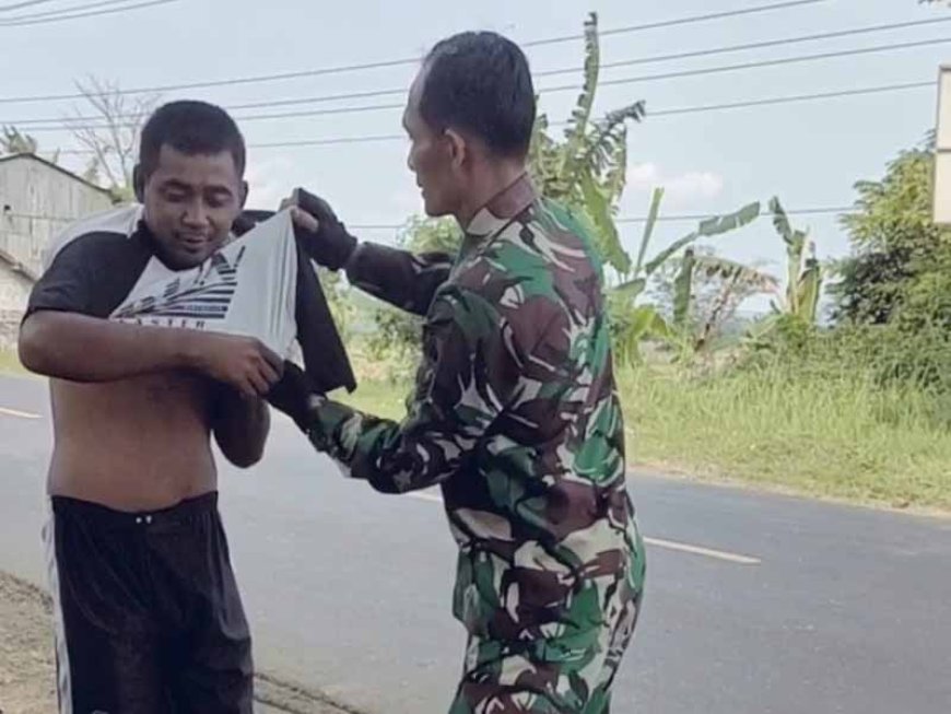 Kepedulian Babinsa Terhadap Sesama